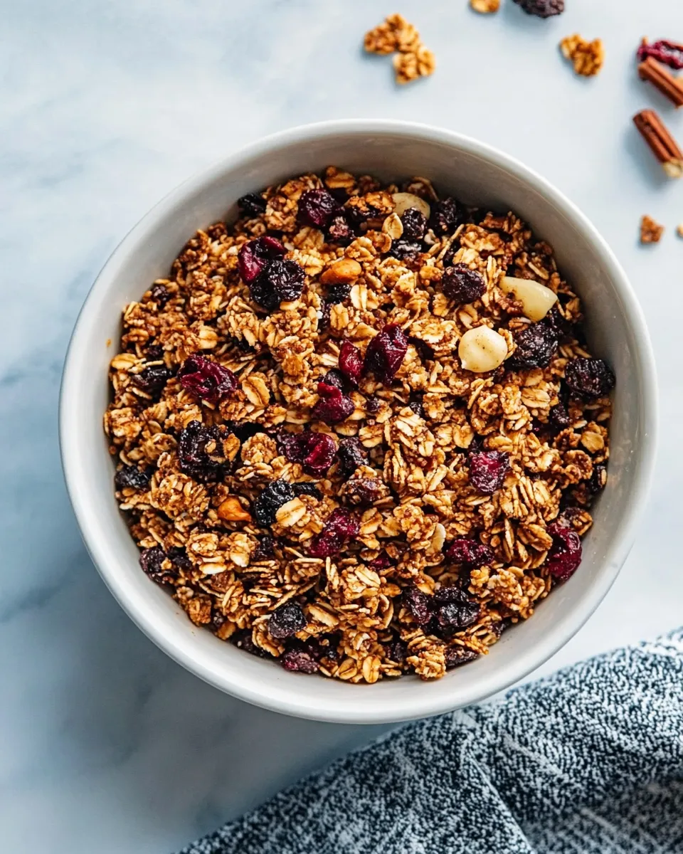 Classic No Bake Granola image