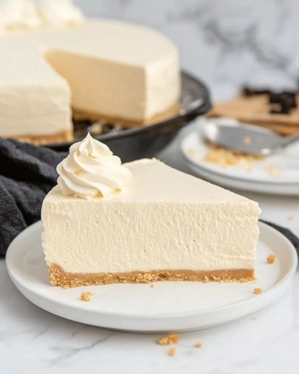 Classic No Bake Keto Cheesecake image