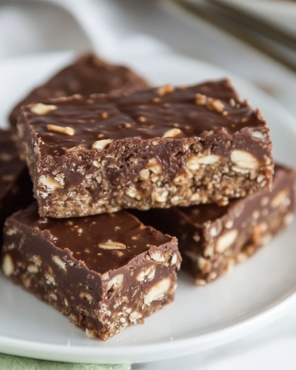 Easy No Bake Nutella Bars (Keto) dish photo