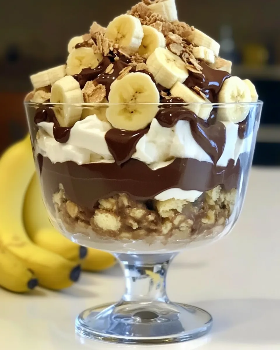 Classic Nutella Banana Pudding image
