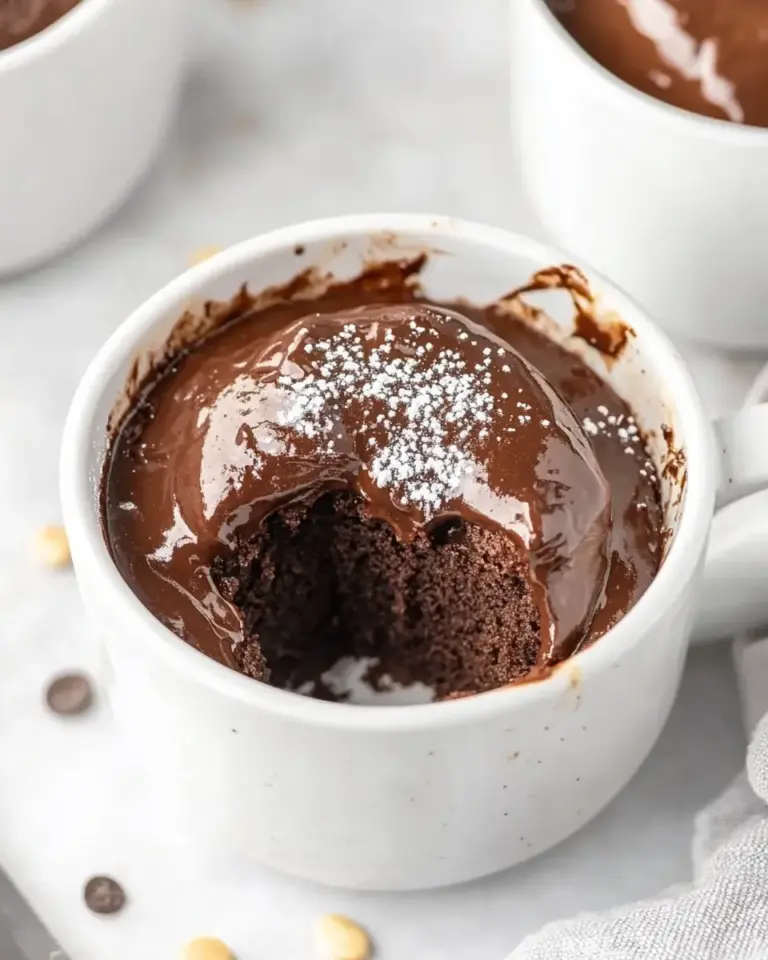 Homemade Nutella Mug Cake Recipe photo