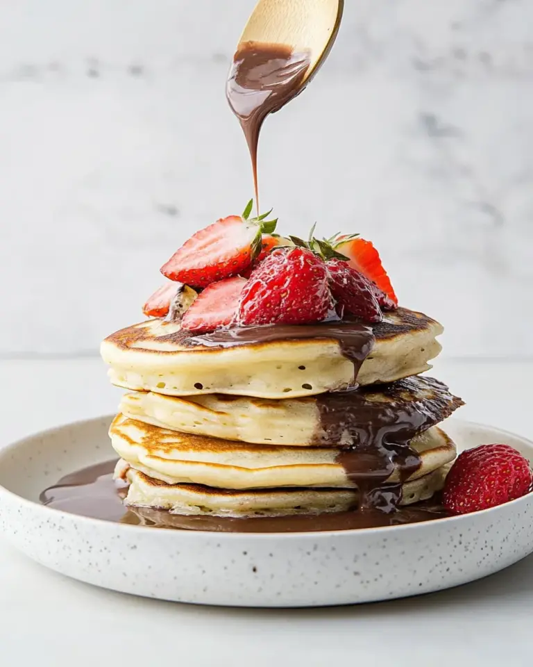 Homemade Nutella Pancakes photo