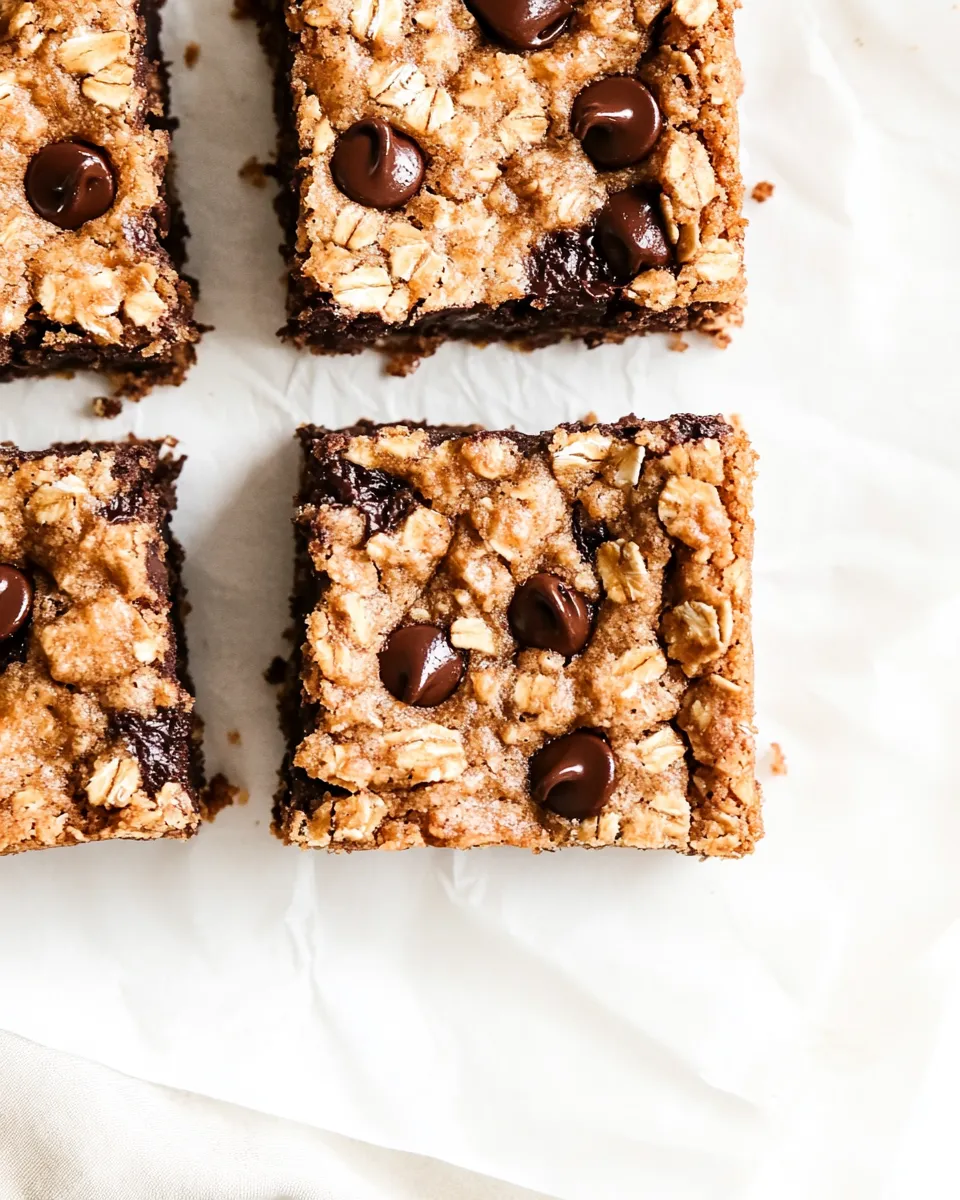 Delicious Oatmeal Chocolate Chip Bars picture