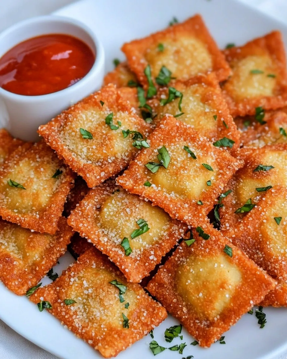 Easy Olive Garden Toasted Ravioli recipe photo