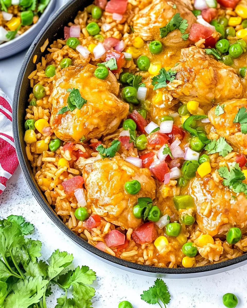 Classic One-Pan Mexican Chicken & Rice dish photo
