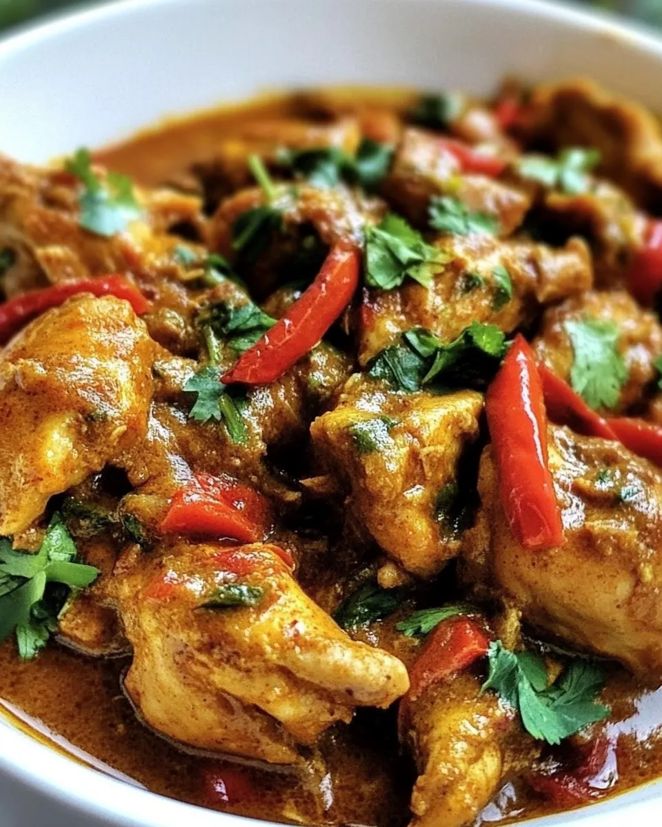 Homemade One-Pot Curried Coconut Chicken photo