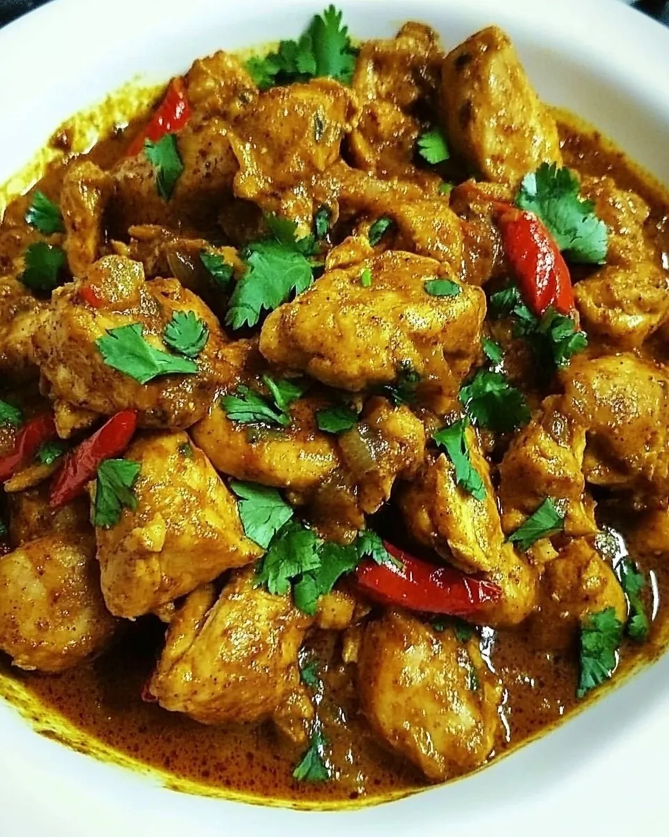 Classic One-Pot Curried Coconut Chicken image