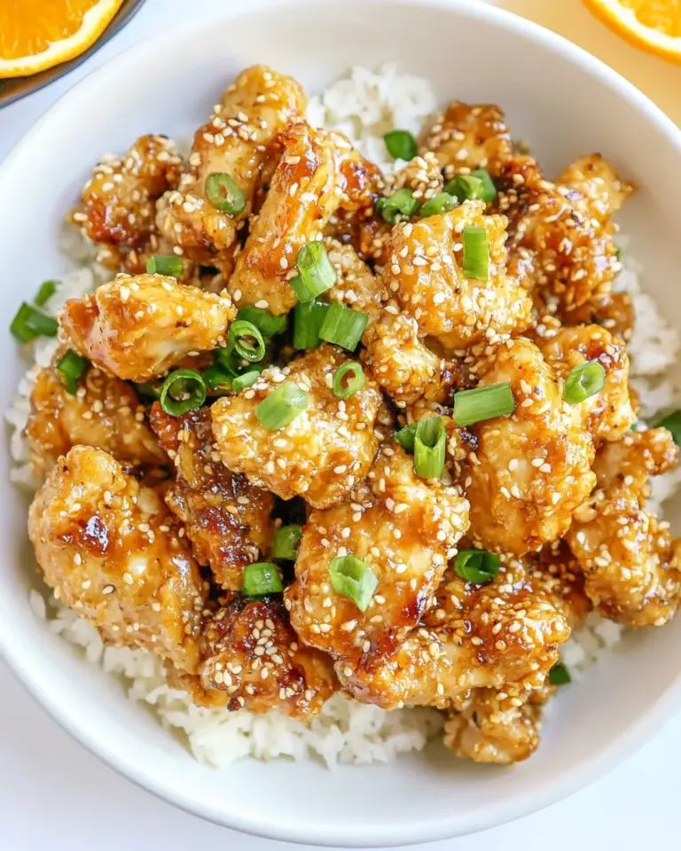 Homemade Orange Chicken photo