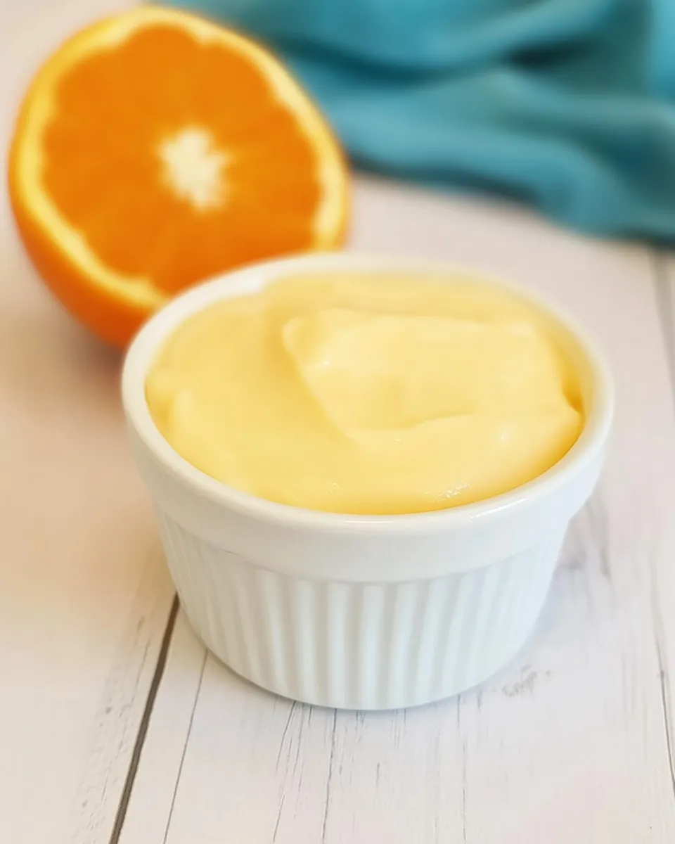 Delicious Orange Pastry Cream dish photo