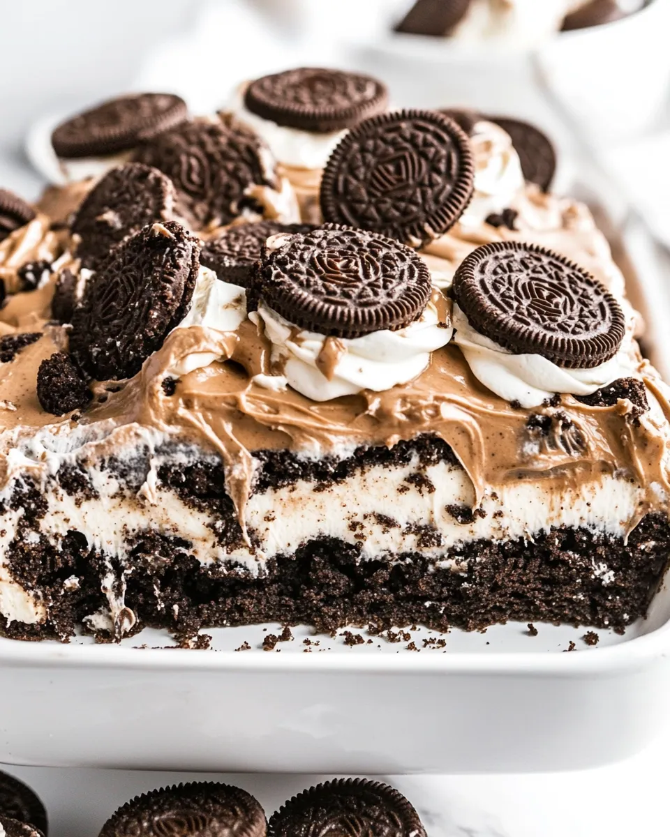Homemade Oreo Dirt Cake photo