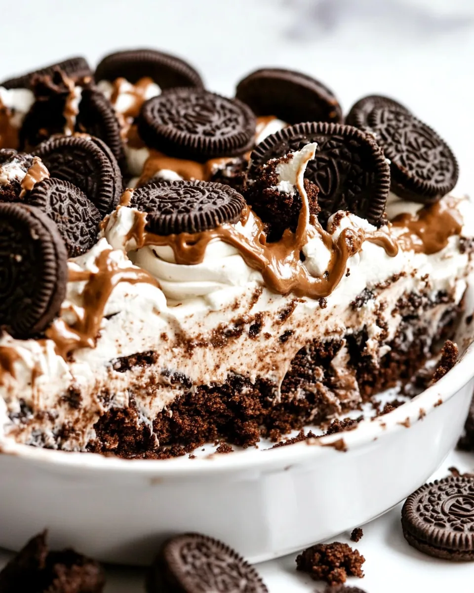 Classic Oreo Dirt Cake image