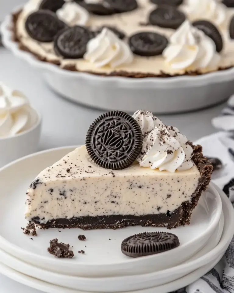 Homemade Oreo Pie photo