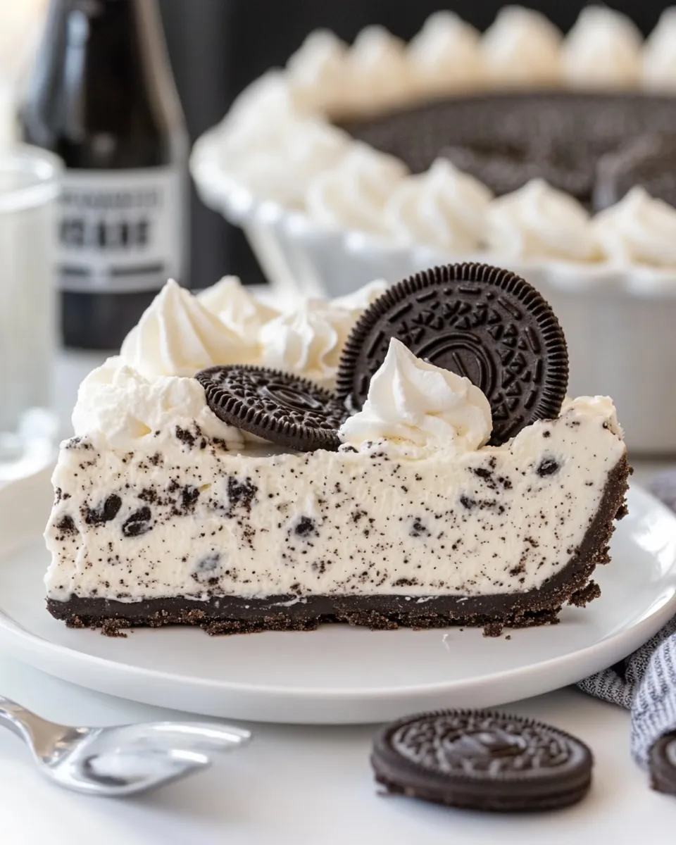 Classic Oreo Pie image