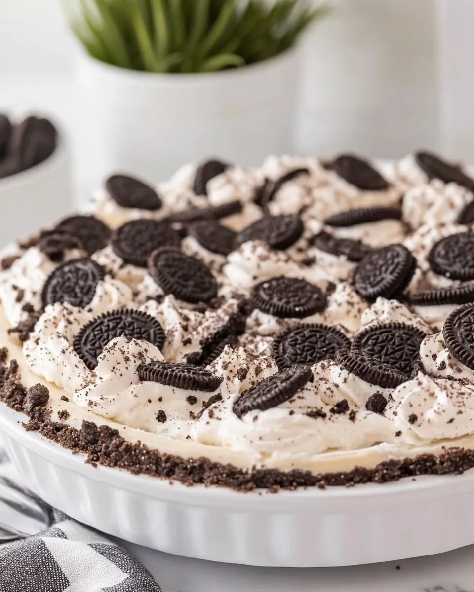 Easy Oreo Pie recipe photo