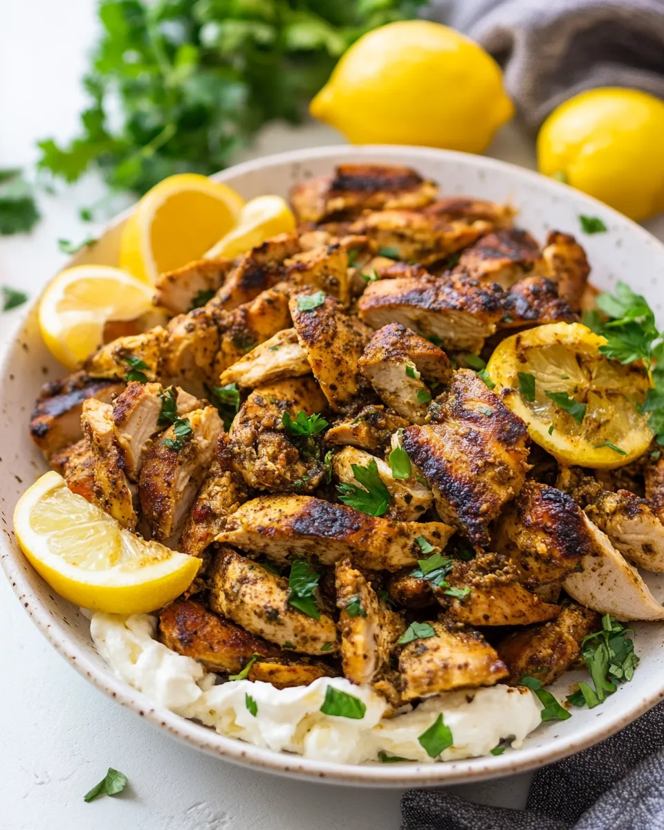 Homemade Oven Roasted Chicken Shawarma recipe photo