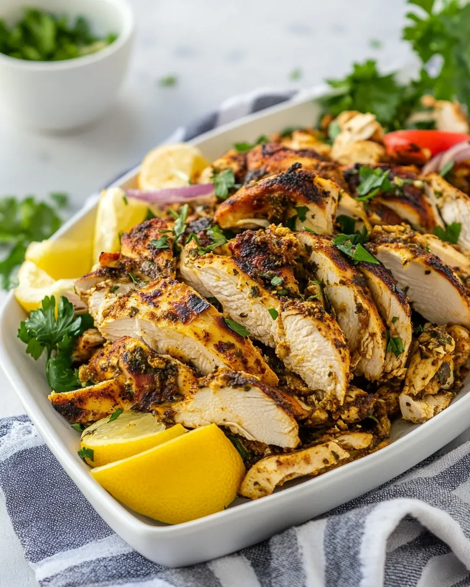 Classic Oven Roasted Chicken Shawarma dish photo