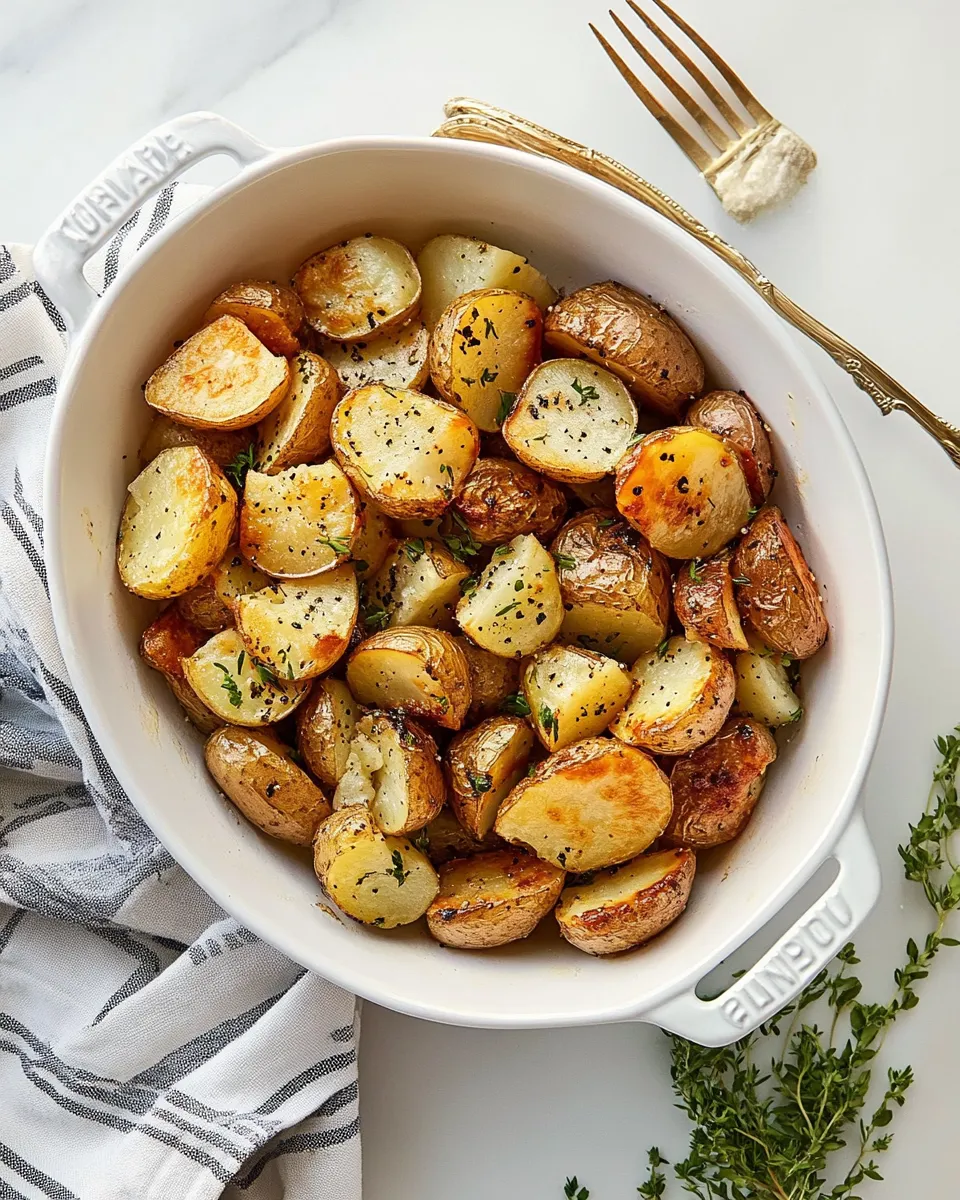Easy Oven Roasted Potatoes recipe photo