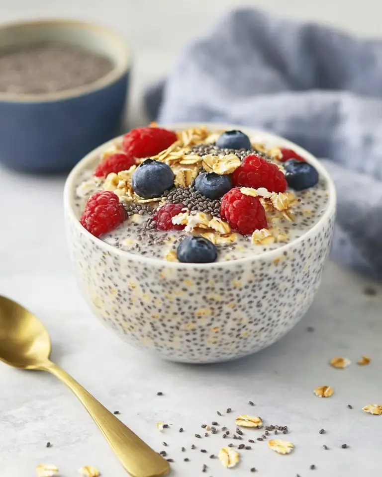 Homemade Overnight Oats With Chia Seeds recipe photo