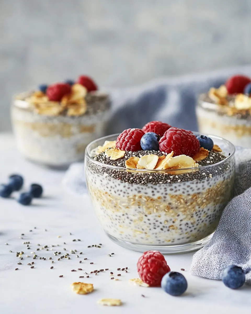 Classic Overnight Oats With Chia Seeds dish photo
