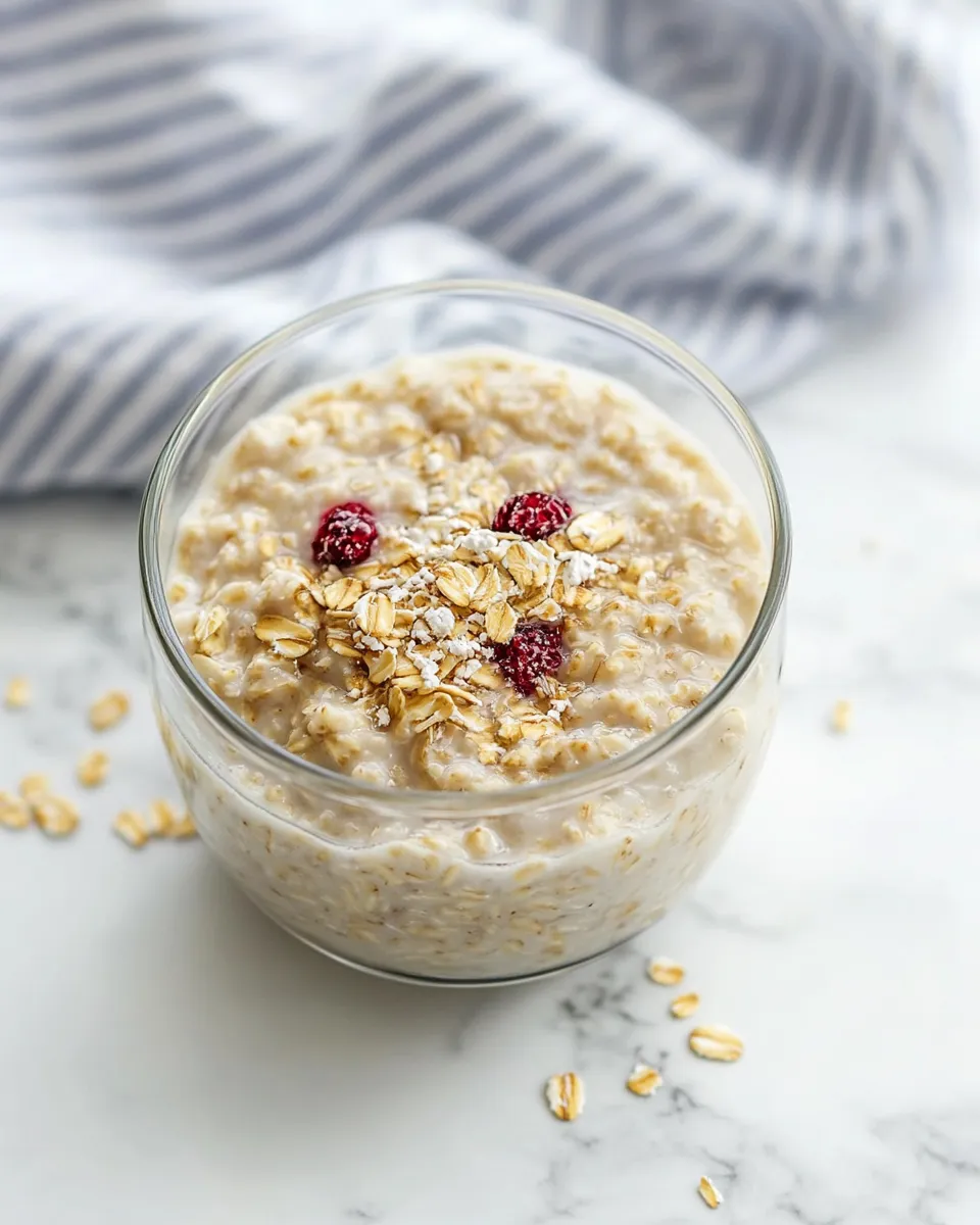 Classic Overnight Oats With Water image