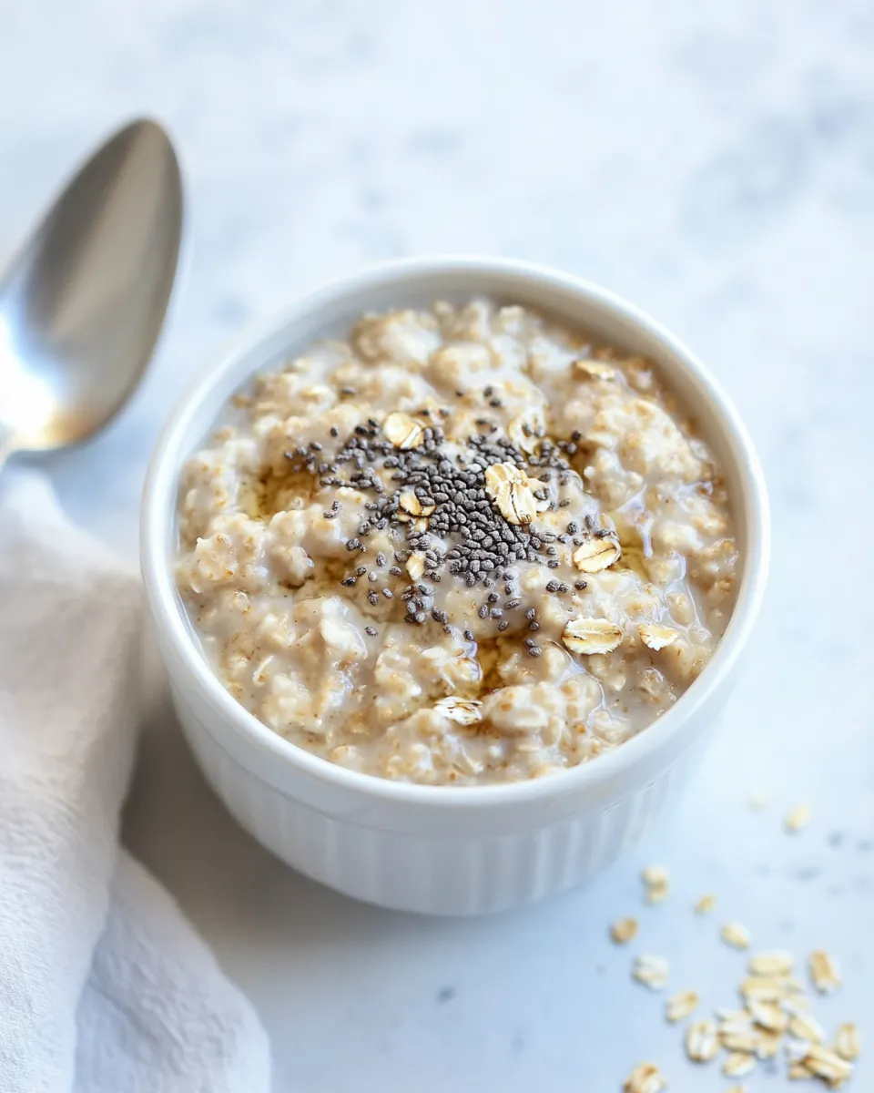 Easy Overnight Oats With Water recipe photo