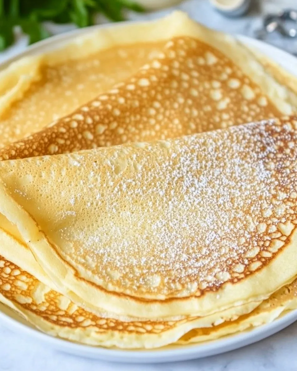 Homemade Pancake Mix Crepes recipe photo