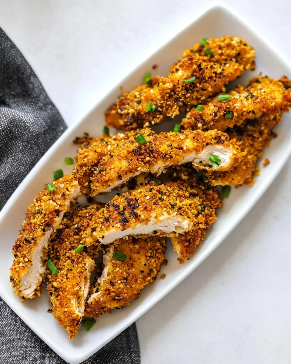 Tasty Panko Chicken food shot