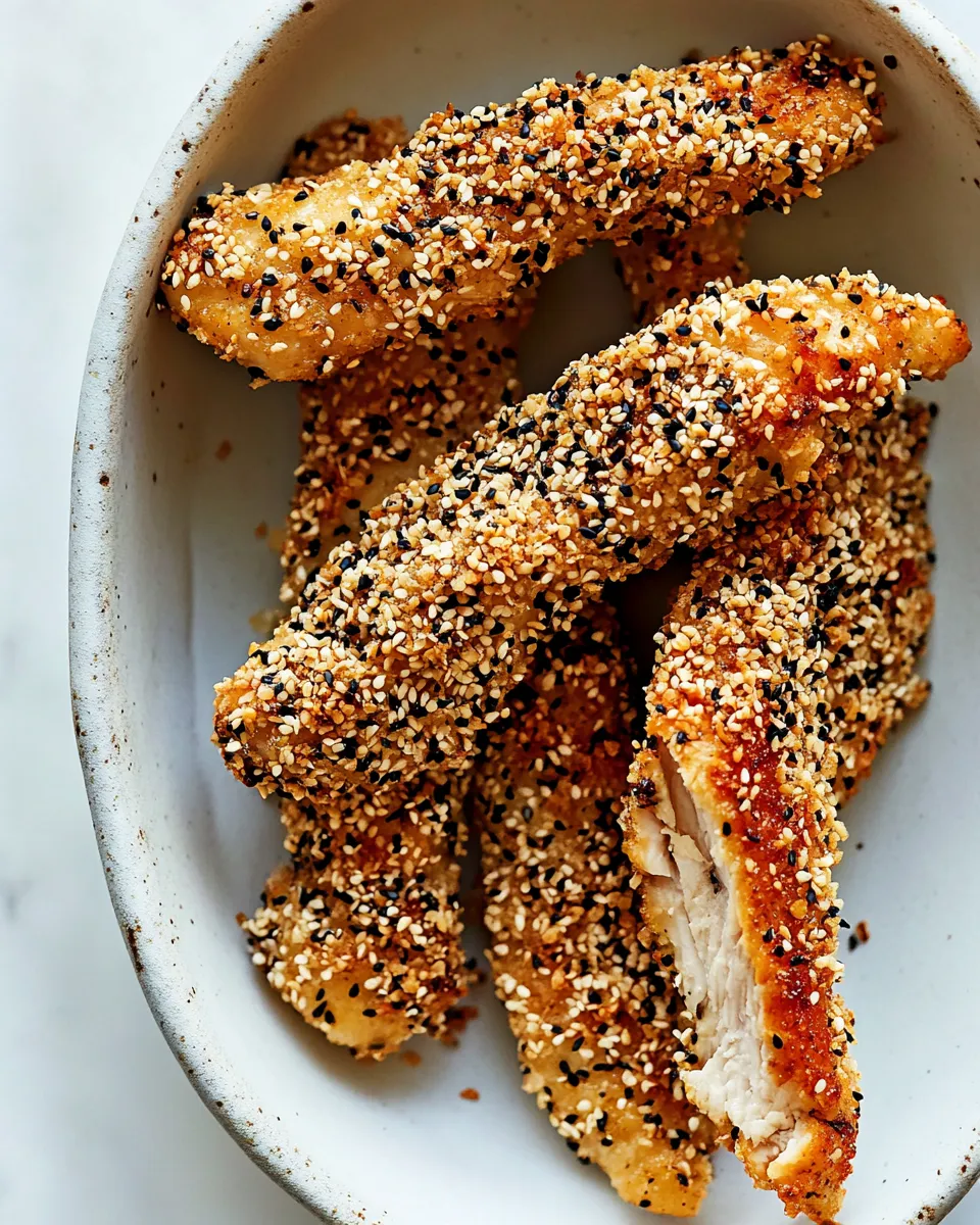 Classic Panko Sesame Chicken Tenders image