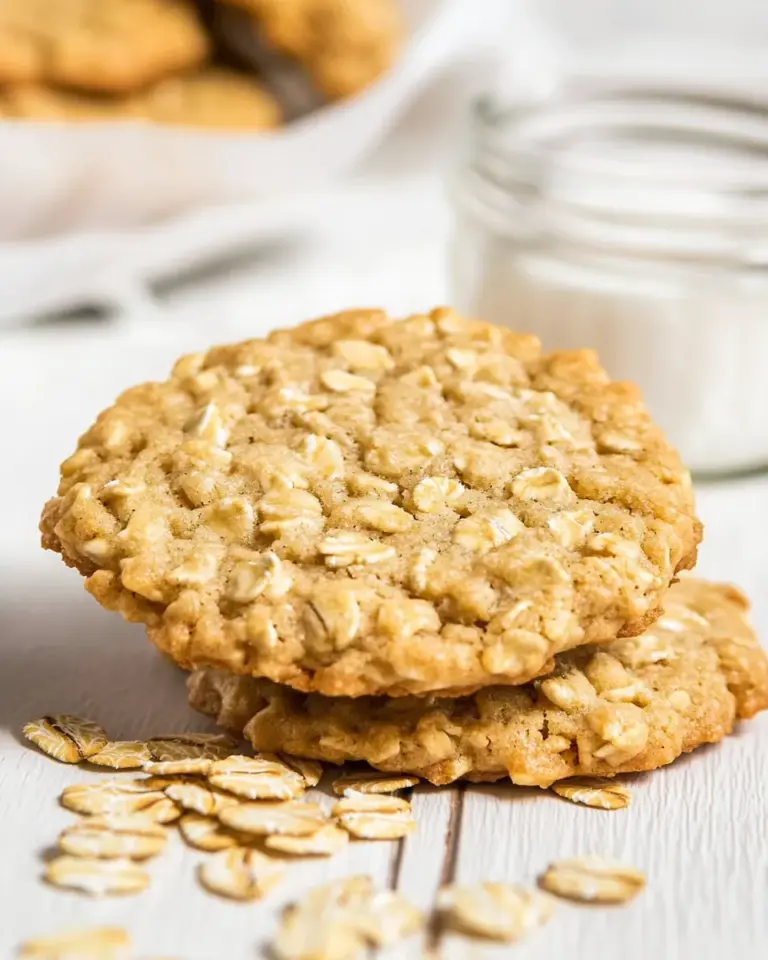 Homemade Paper Bag Oatmeal Cookies recipe photo