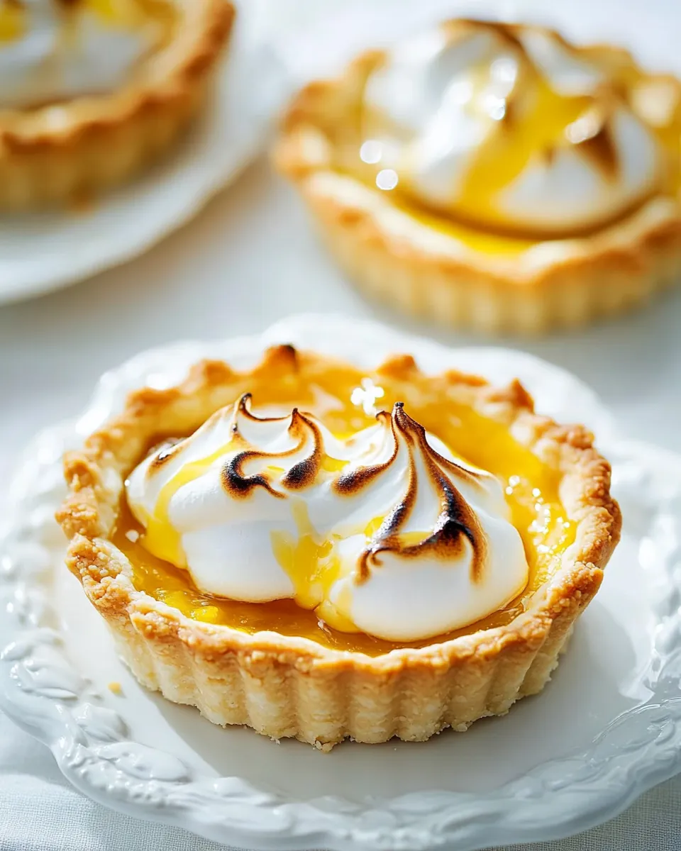 Classic Passion Fruit Meringue Tart image