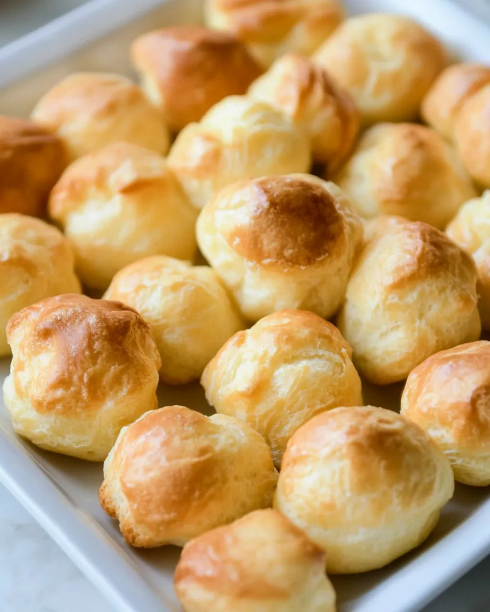 Homemade Pate a Choux Recipe and Cheese Puffs photo