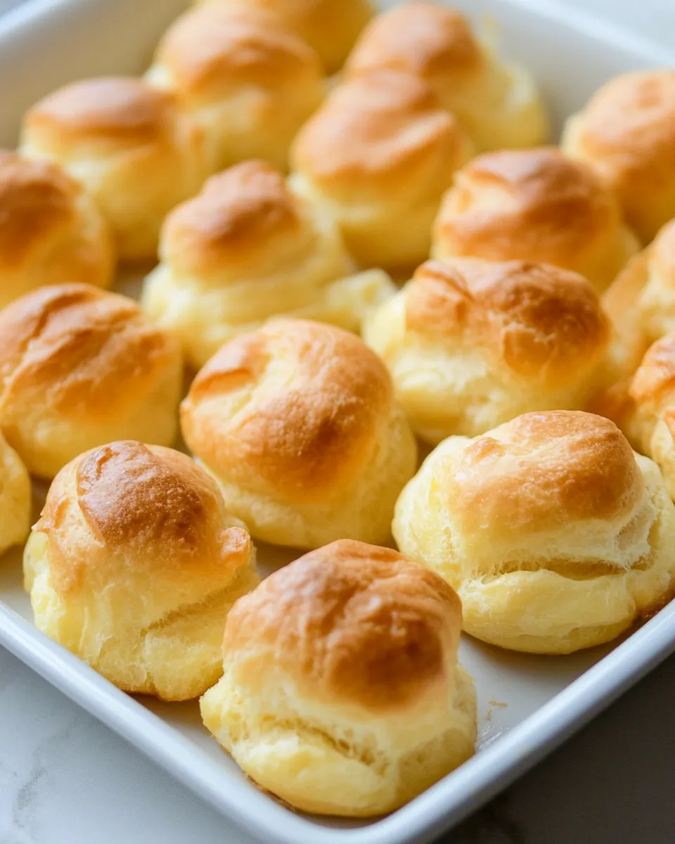 Delicious Pate a Choux Recipe and Cheese Puffs dish photo