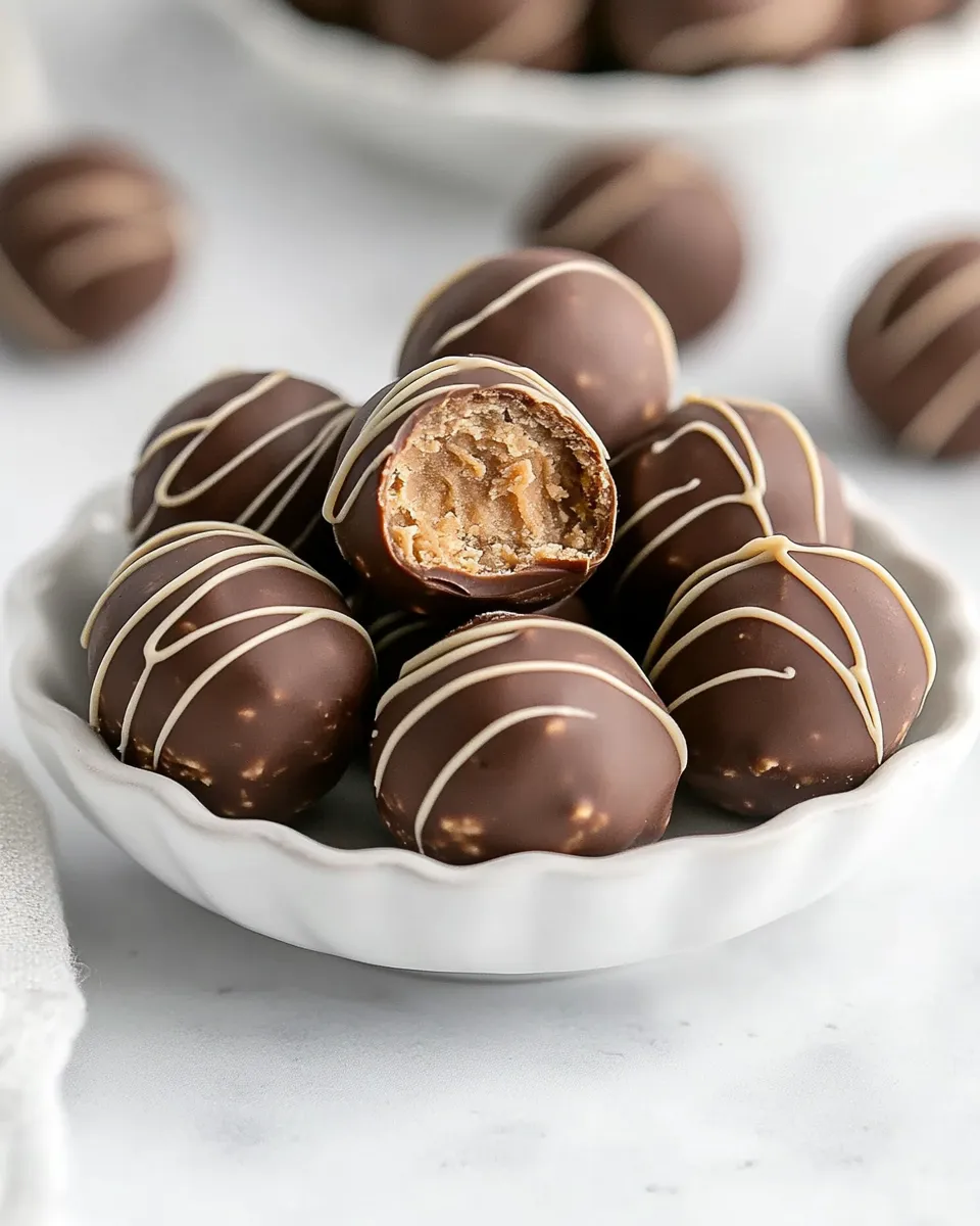 Classic Peanut Butter Balls dish photo