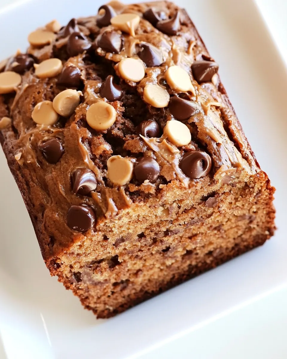 Delicious Peanut Butter Chocolate Chip Banana Bread dish photo