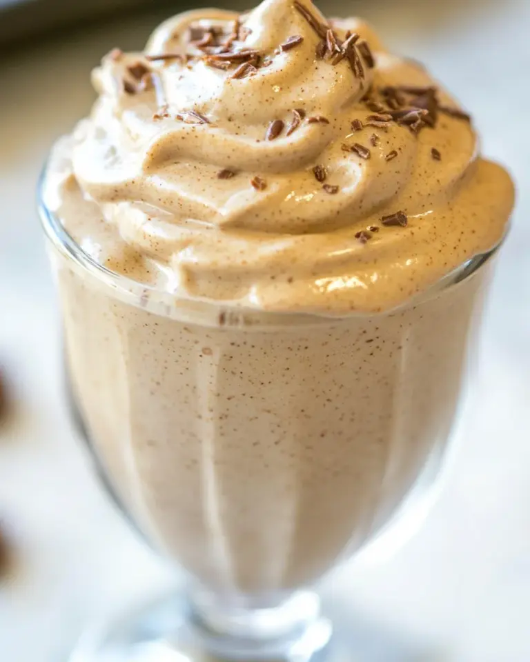 Homemade Peanut Butter Frosty photo
