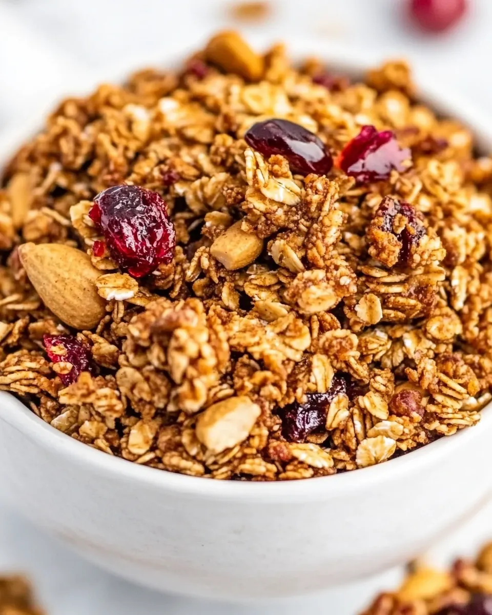 Delicious Peanut Butter and Jelly Granola (Whole Foods Copycat) image