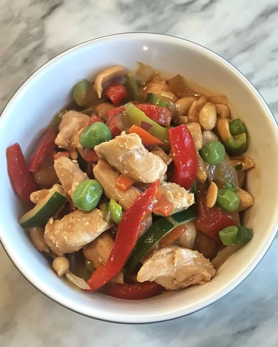 Delicious Peanut Chicken Bowl picture