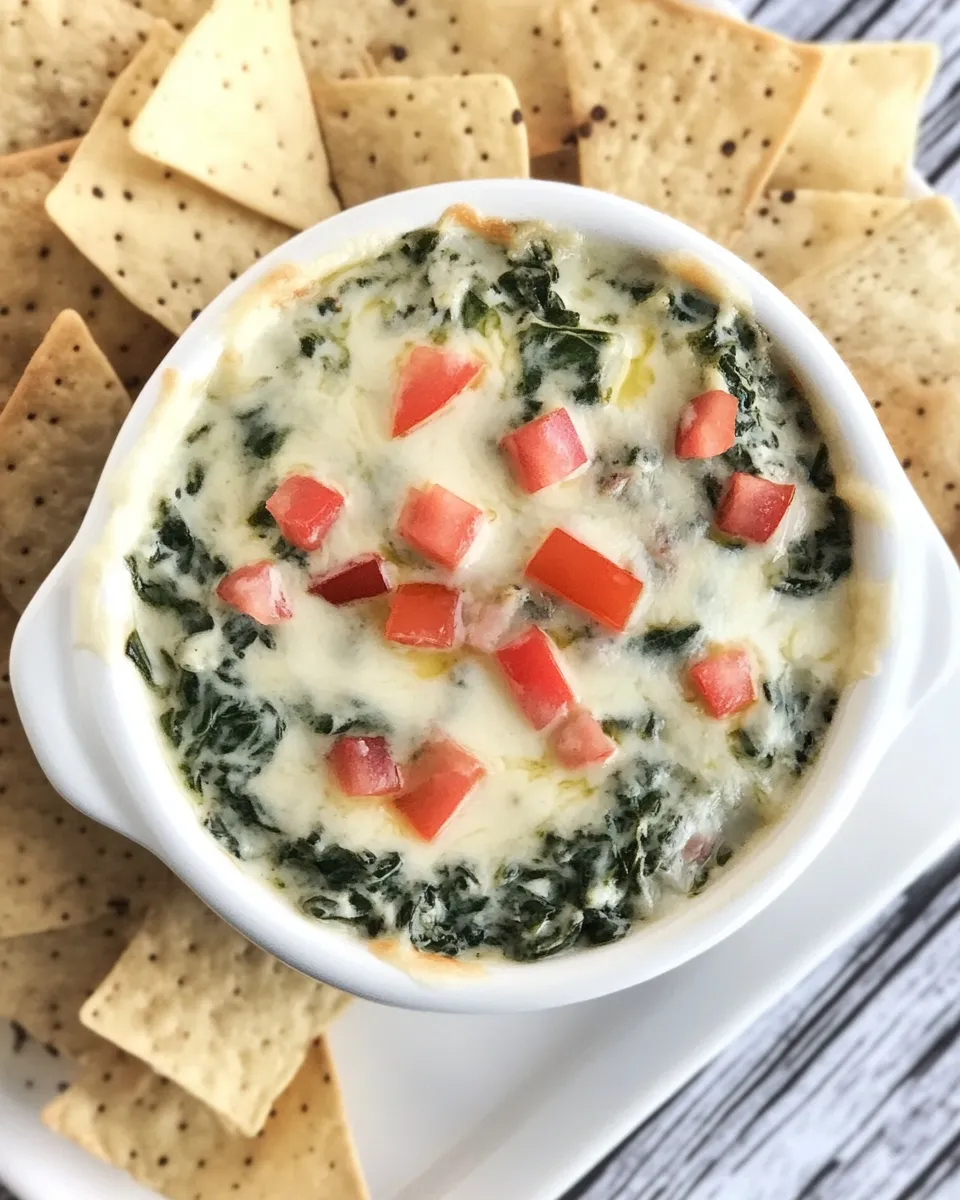 Classic Pepper Jack Spinach Dip recipe image