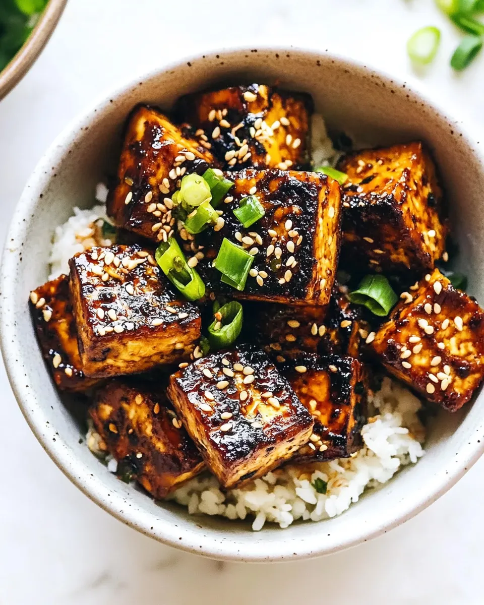 Classic Perfect Air Fryer Tofu dish photo