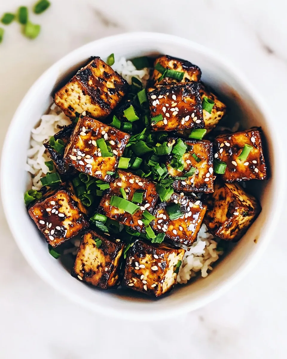 Delicious Perfect Air Fryer Tofu image