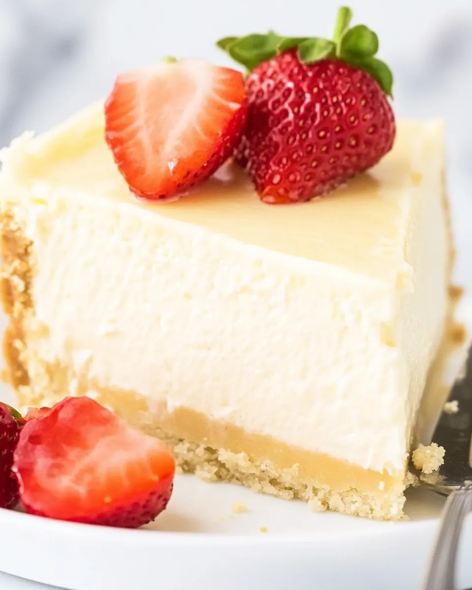 Classic Perfect Cheesecake image