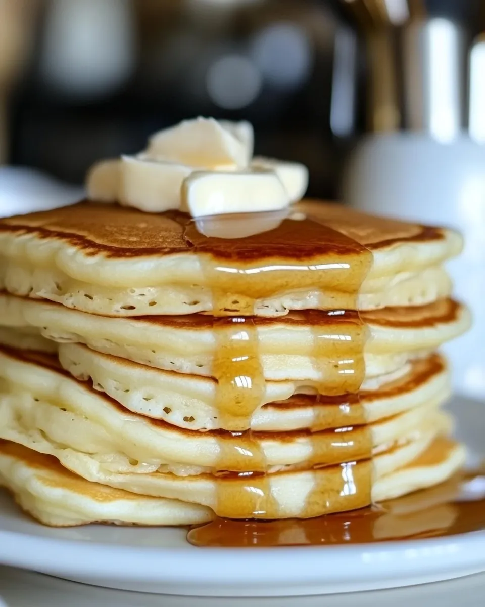Homemade Perfect Fluffy Pancakes Recipe photo