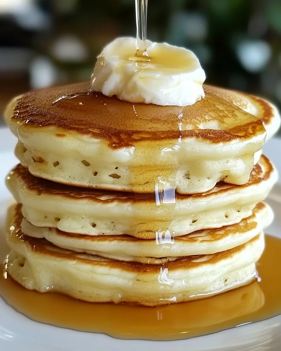 Classic Perfect Fluffy Pancakes Recipe image