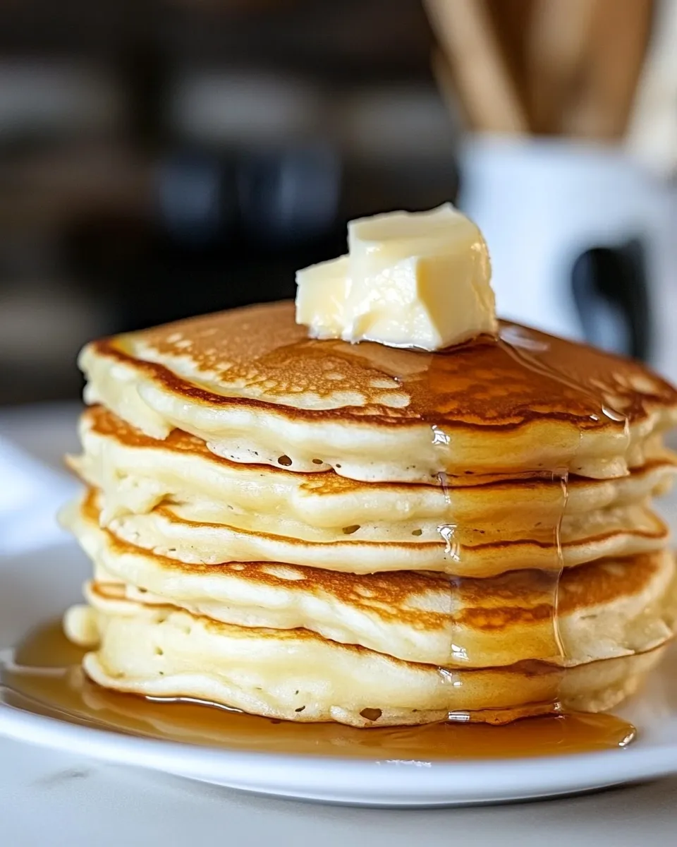 Delicious Perfect Fluffy Pancakes Recipe dish photo
