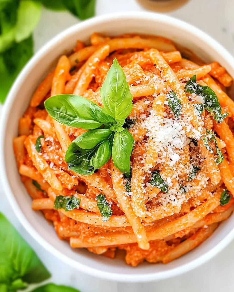 Classic Pink Pasta Sauce dish photo