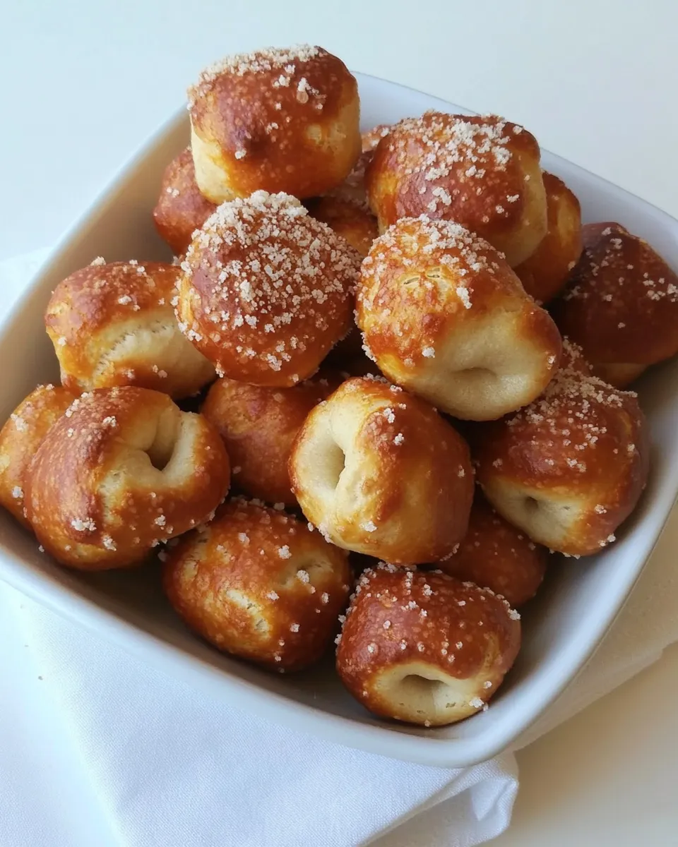 Homemade Pizza Pretzel Bites photo