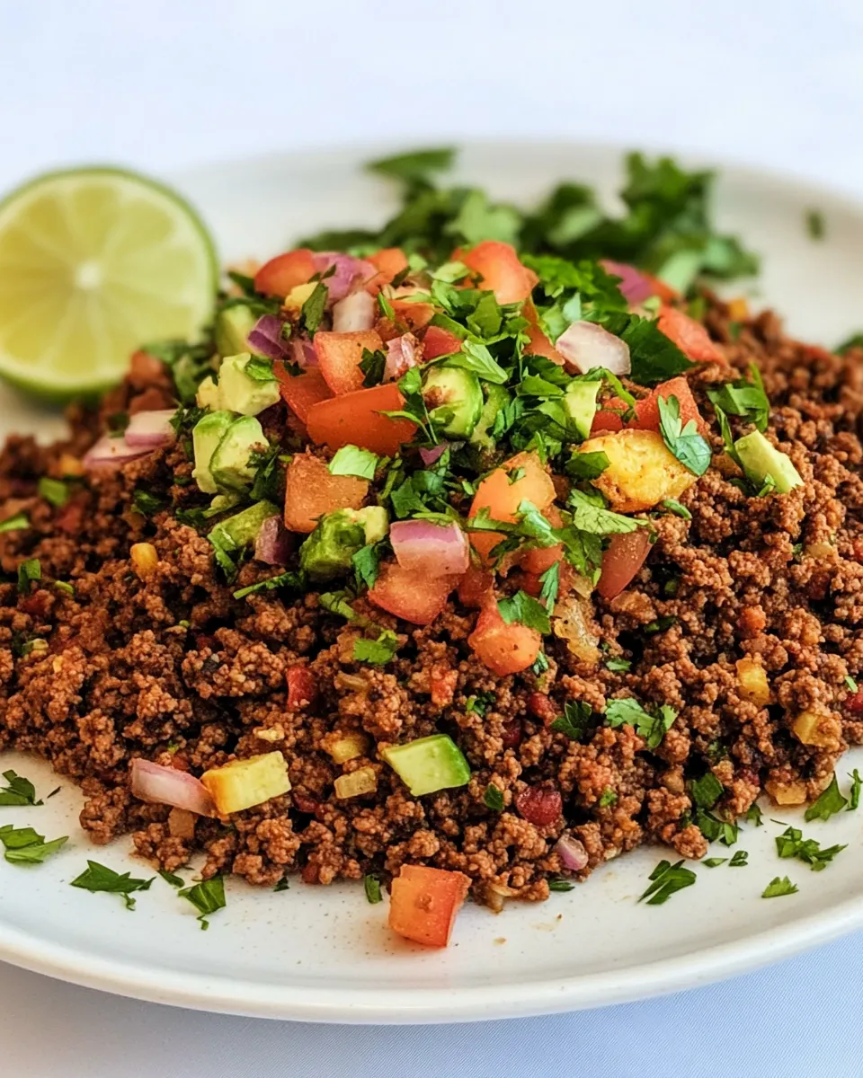 Easy Plant-Based Ground Beef Recipe recipe image