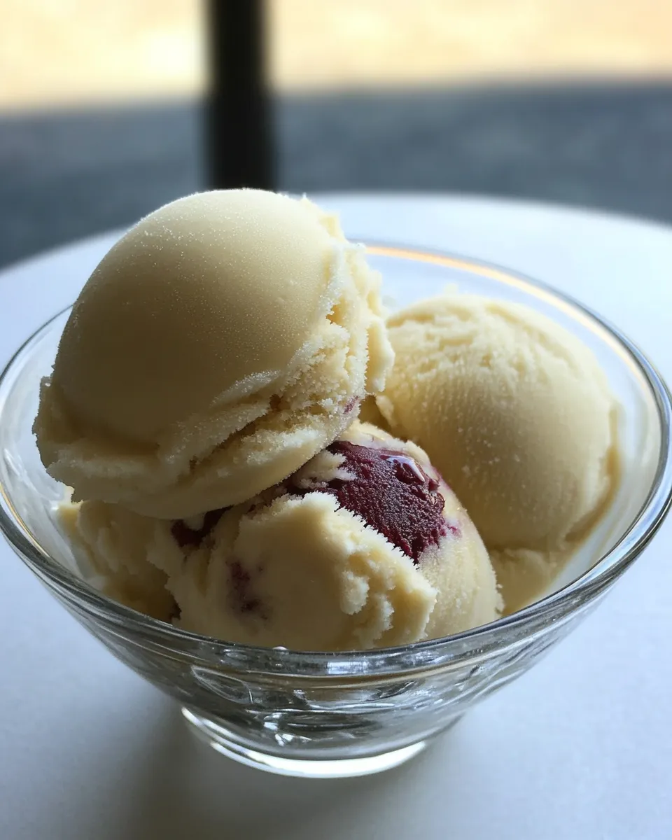 Homemade Polenta Ice Cream (Gelato di polenta) recipe photo