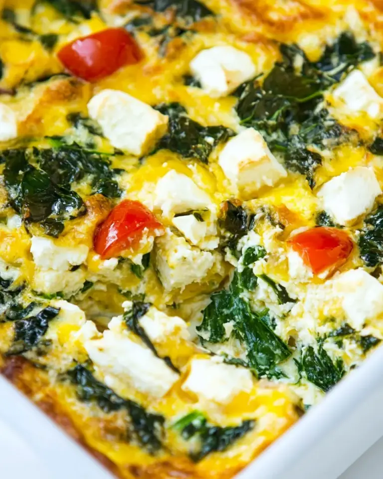 Homemade Power Greens Breakfast Casserole photo
