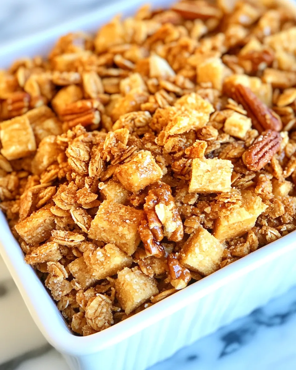 Easy Praline Crunch dish photo